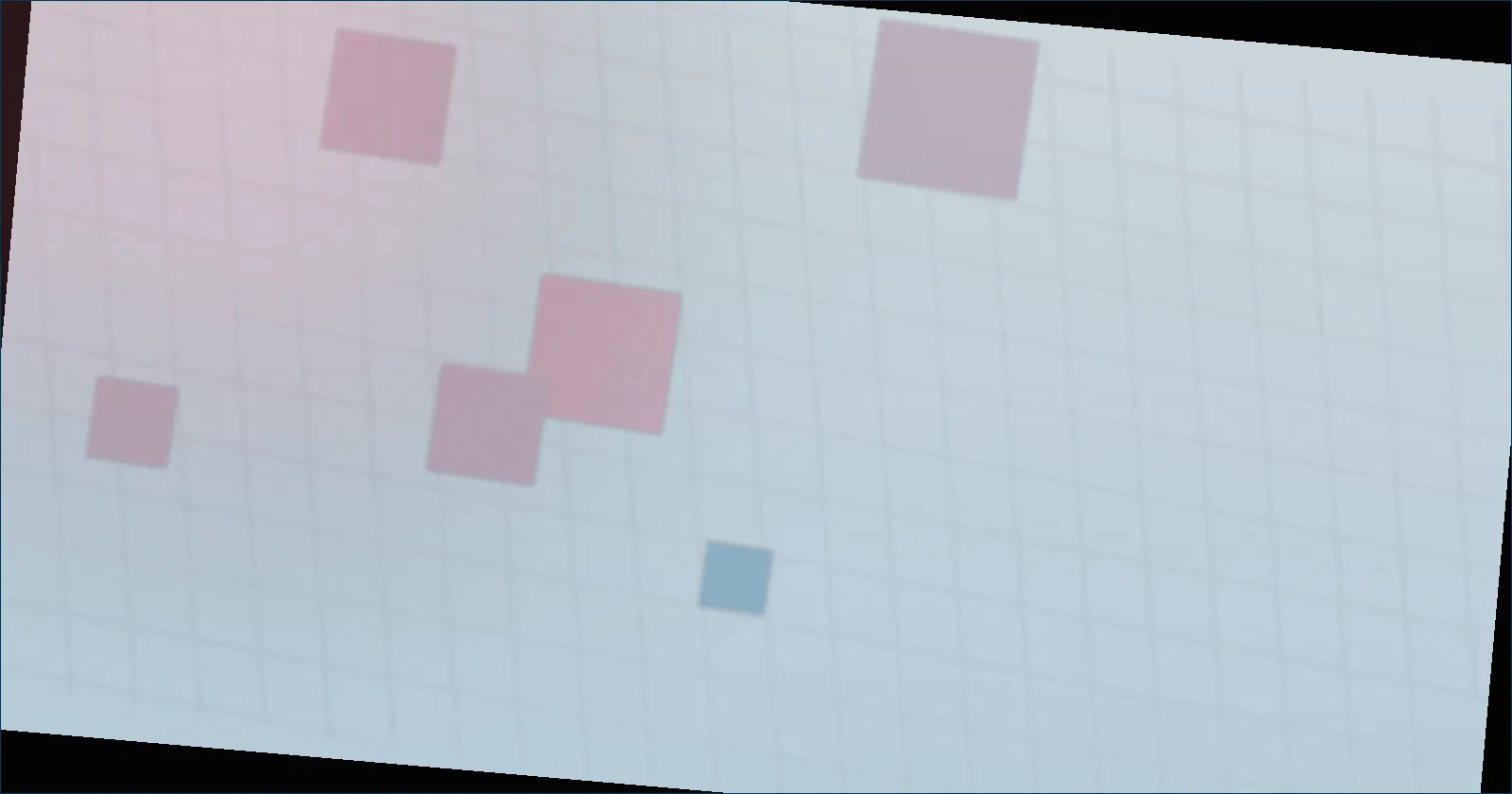 A wireless controller with a faint delay arc to a screen